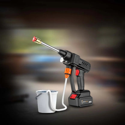 Powerful Pressure Washer with 48v Rechargeable Battery, Cordless High Pressure Washer Gun | Multi Cleaning Works Like Car & Bike Washing, Gardening & Home Cleaning Works